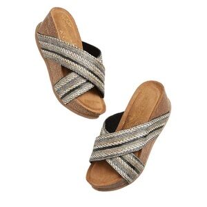 NWOT Maurices Wedge Sandals 7.5